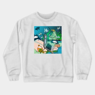 Lazy Sunday Crewneck Sweatshirt